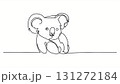 コアラの線画 131272184