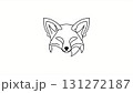キツネの線画 131272187