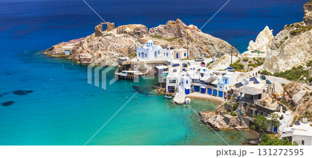 beautiful Greek islands - Milos, Fyropotamos village 131272595