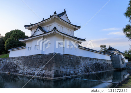 京都二条城の夕景 (京都府京都市中京区) 131272885