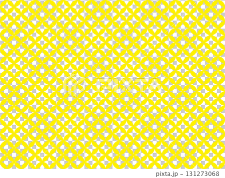 黄色の七宝柄の背景 黄色の七宝柄の背景 131273068