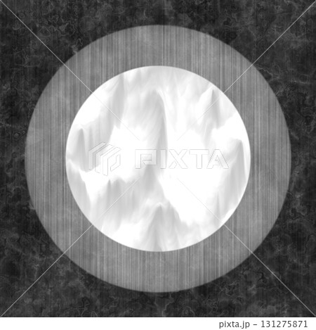 Realistic Illustration of metal porthole of round shape. Grunge filter. Realistic Illustration of metal porthole of round shape. Grunge filter. 131275871