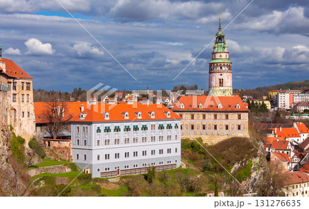 Cesky Krumlov Tower View, Czech Republic 131276635