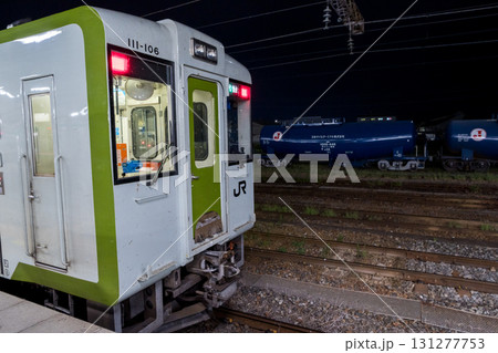 【郡山駅】発車を待つ磐越東線の普通列車 【郡山駅】発車を待つ磐越東線の普通列車 131277753