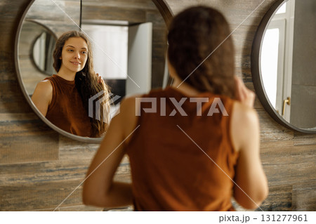 Experience a Reflective Morning Routine that Takes Place in a Beautiful Modern Bathroom Experience a Reflective Morning Routine that Takes Place in a Beautiful Modern Bathroom 131277961