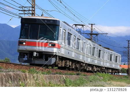 【長野電鉄】3000系(長野線:附属中学前〜朝陽) 【長野電鉄】3000系(長野線:附属中学前〜朝陽) 131278926