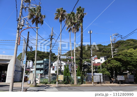 「小坪港前」交差点(神奈川県逗子市小坪4丁目) 「小坪港前」交差点(神奈川県逗子市小坪4丁目) 131280990
