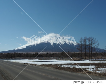 2月 石割山の登山道や風景(山梨県都留市) 2月 石割山の登山道や風景(山梨県都留市) 131284508