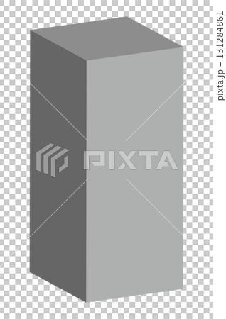 Vertical rectangular vector illustration material 131284861