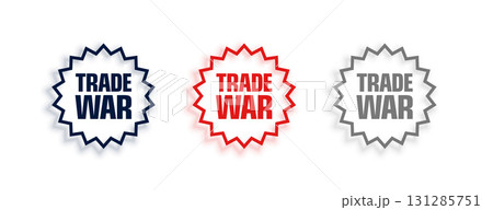 collection of trade war conflict sign design collection of trade war conflict sign design 131285751