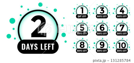 counter days left template for limited offer or sale 131285784