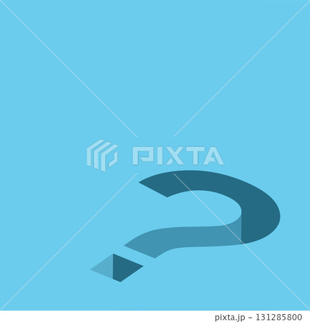 creative q and a icon background for innovative idea or solution 131285800