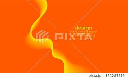 curvy style dynamic smooth lines gradient background design 131285813