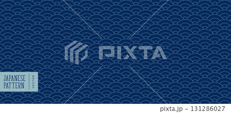 flat style chinese backdrop pattern wallpaper in vintage art 131286027