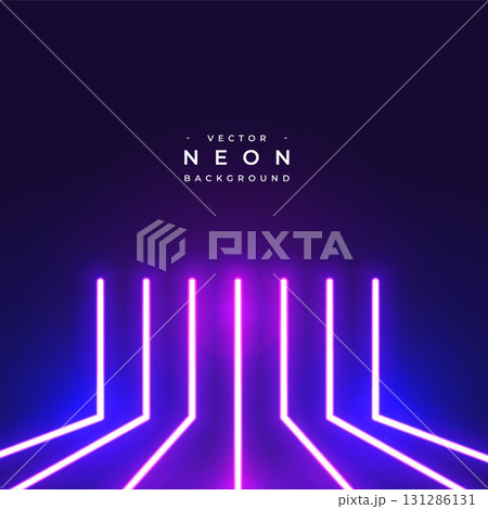 glowing and bright purple LED light background for night club 131286131