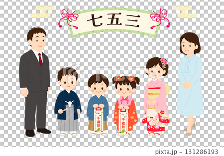 Shichigosan family Shichigosan family 131286193