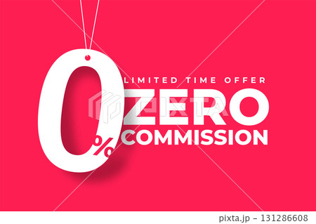 hanging style 0 percent commission offer template for business marketing hanging style 0 percent commission offer template for business marketing 131286608