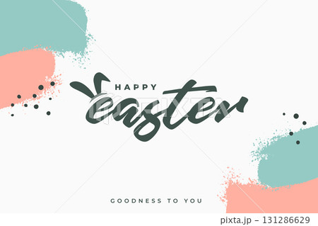 happy easter celebration background with grungy effect happy easter celebration background with grungy effect 131286629