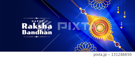 happy raksha bandhan 2025 celebration banner 131286650
