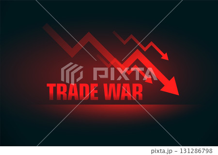 international trade war economy downfall background international trade war economy downfall background 131286798