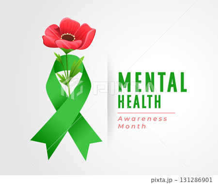 mental health care awareness concept background 131286901