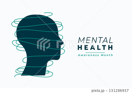 mental health wellness concept background for medical treatment 131286937
