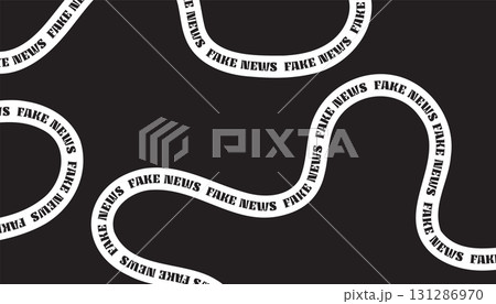 misleading fake news label template design 131286970