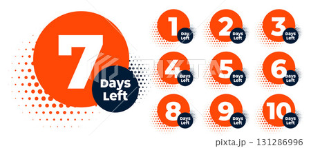 modern countdown timer for number of days left modern countdown timer for number of days left 131286996
