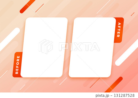 before and after transparent frame template with copy space before and after transparent frame template with copy space 131287528
