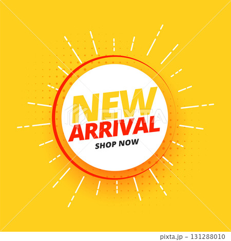 trendy and new arrival discount template for business promotion 131288010