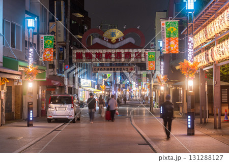 《東京都》巣鴨地蔵通商店街・夜景 131288127