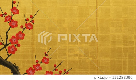 和を感じる背景素材 131288396