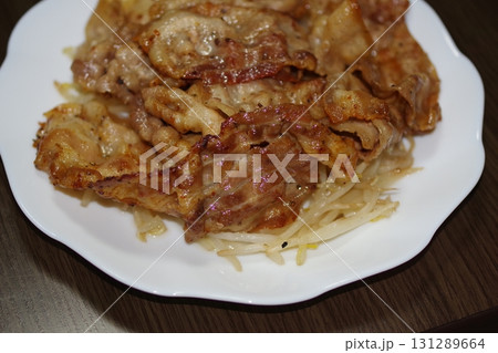 おいしい豚肉生姜焼き 131289664
