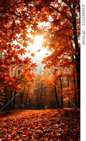 紅葉の風景 131289819