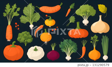 野菜のイラスト 131290579