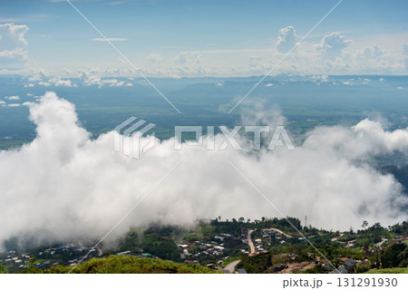 Morning Sea of Mist over the Mountains Morning Sea of Mist over the Mountains 131291930