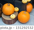 ハロウィンの飾りカボチャ 131292532
