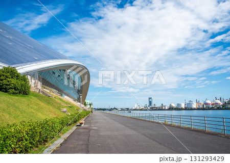 四日市ドームと四日市石油化学コンビナート《三重県 四日市市》 131293429