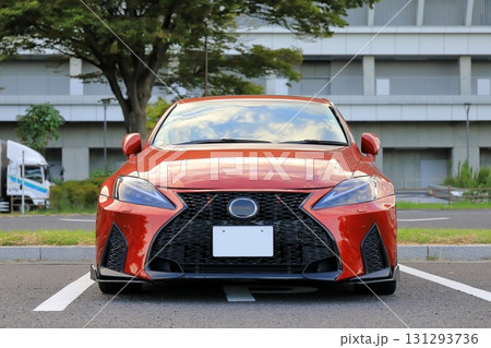 赤い国産スポーツカー 131293736