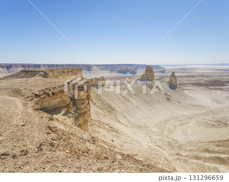 カザフスタン・マンギスタウ州　ボスジラの景観 / Bozzhyra, Kazakhstan 131296659
