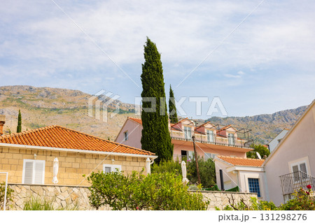 クロアチアのリゾートの建物 クロアチアのリゾートの建物 131298276