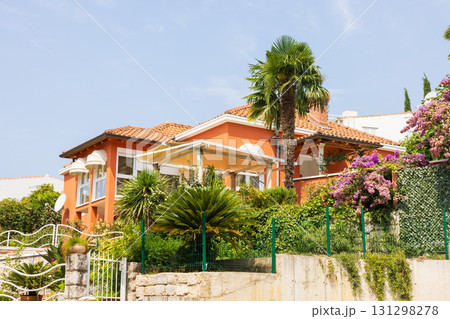 クロアチアのリゾートの建物 クロアチアのリゾートの建物 131298278