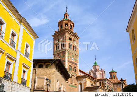 Aragon Teruel Cathedral and Ayuntamiento Town Hall Spain Aragon Teruel Cathedral and Ayuntamiento Town Hall Spain 131298506
