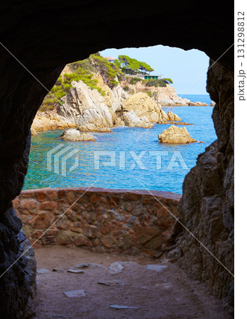 Cami de Ronda track Lloret de Mar of Costa Brava 131298812