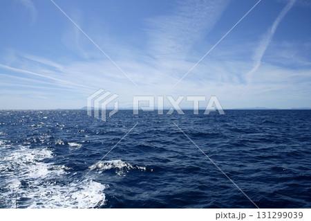 Morning mediterranean blue seascape, Spain Morning mediterranean blue seascape, Spain 131299039