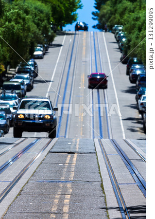 San Francisco Hyde Street Nob Hill in California 131299095