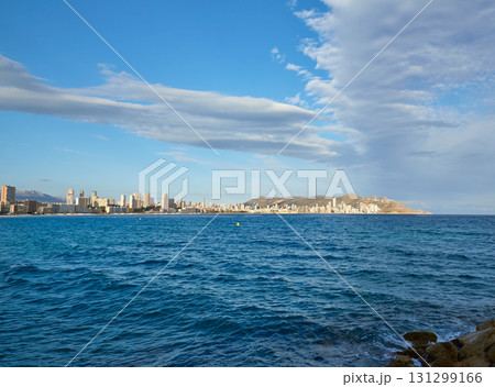 Benidorm Poniente beach in Alicante Spain 131299166