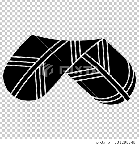 家紋です。折れ鷹の羽といいます。 131299349