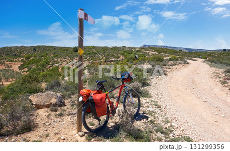 Camino de Santiago by bicycle Saint James Camino de Santiago by bicycle Saint James 131299356