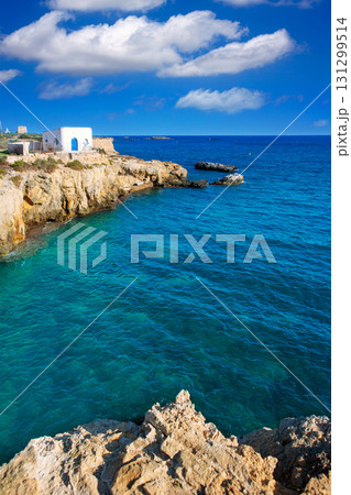 tabarca island alicante mediterranean blue sea 131299514